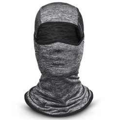 Czapka z pełnym zakryciem, przeciwsłoneczna, oddychająca. Szare czapki damskie ROCKBROS, na lato, bez wzorów, z jedwabiu, sportowe. Za 74.00 zł.