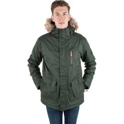 Parka "Mount Bear" w kolorze khaki. Brązowe parki męskie Trespass Men, m, bez wzorów, bez kołnierzyka, bez kaptura. W wyprzedaży za 307.95 zł.
