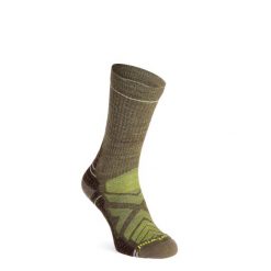Skarpety turystyczne męskie Smartwool Performance Hike Light Cushion Crew. Zielone skarpety męskie Smartwool, bez wzorów. Za 95.99 zł.