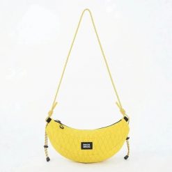 Torba rowerowa sakwa na kierownicę ramię banan 1.8 l Rockbros H74 saszetka. Żółte saszetki i nerki męskie ROCKBROS, bez wzorów, z materiału. Za 77.99 zł.