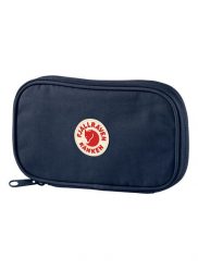 Portfel turystyczny Fjallraven Kanken Travel Wallet - navy. Niebieskie portfele męskie Fjällräven, bez wzorów, z bawełny. Za 303.10 zł.
