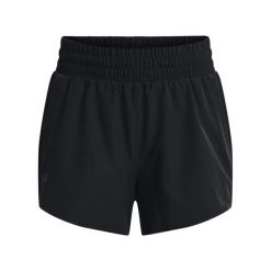 Damskie Szorty z tkaniny 3 w 1 Under Armour Flex. Czarne szorty damskie Under Armour, bez wzorów, z tkaniny, sportowe. Za 244.99 zł.