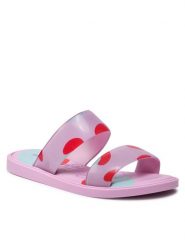 Melissa Klapki Bubble Disney Prince 33533 Różowy. Czerwone klapki damskie Melissa, bez wzorów, z tworzywa sztucznego, bez obcasa, bez zapięcia. Za 219.99 zł.