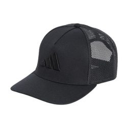 Czapka z daszkiem ADIDAS TRUCKER CAP OSFY. Czarne czapki damskie Adidas, bez wzorów, z bawełny, klasyczne. Za 109.00 zł.