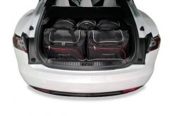 Torby Do Bagażnika Tesla Model S Ev 2016-2020 7Szt Kjust. Czarne torby podróżne damskie KJUST, bez wzorów, z kauczuku. Za 1,954.00 zł.
