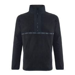 Bluza męska PROSTO Half Zip Fleece Nero. Czarne bluzy męskie Prosto., m, bez wzorów, bez ramiączek, bez kaptura. Za 199.99 zł.