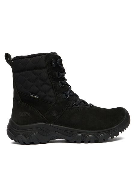 Keen Śniegowce Greta II Waterproof 1031168 Czarny. Czarne śniegowce damskie Keen, z nubiku, bez zapięcia. Za 519.99 zł.