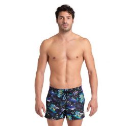 Spodenki kąpielowe męskie szorty na plażę basen sportowe Arena X-Short. Czarne kąpielówki męskie ARENA, m, bez wzorów. Za 169.99 zł.