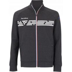 Bluza tenisowa rozpinana męska Tecnifibre Knit Jacket. Szare bluzy męskie TECNIFIBRE, m, bez wzorów, sportowe, bez ramiączek, bez kaptura. W wyprzedaży za 200.00 zł.