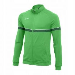 Męska Kurtka Dresowa Academy 21 DriFIT. Zielone kurtki męskie Nike, m, bez wzorów, z dresówki, sportowe, bez kaptura. Za 102.99 zł.