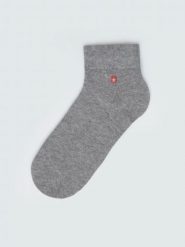 Skarpety męskie bawełniane szare meder 903. Szare skarpety męskie BIG STAR, bez wzorów, z bawełny. Za 19.99 zł.
