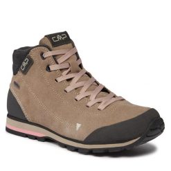 Trekkingi CMP. Brązowe obuwie trekkingowe damskie CMP, bez zapięcia. Za 379.99 zł.