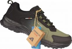 Buty trekkingowe męskie American Club Męskie buty trekkingowe American Club WT-172/24 zielone buty sportowe 45. Zielone buty sportowe męskie American CLUB, bez zapięcia. Za 144.99 zł.