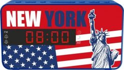 Radio BigBen Bigben RR16FLAG - radiobudzik FM z wymiennym panelem ZEGAR RADIO ALARM FM. Radia Bigben. Za 67.36 zł.