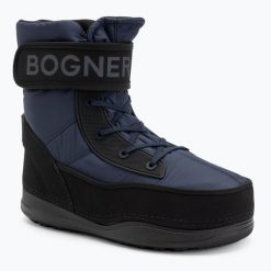 Śniegowce męskie BOGNER Laax 7. Niebieskie buty zimowe męskie Bogner, na zimę, bez wzorów, bez obcasa, bez zapięcia. Za 1,059.00 zł.