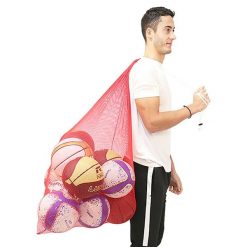 Torba na 30 balonów Softee Jumbo. Czerwone torby sportowe męskie Softee, bez wzorów, z materiału. Za 141.99 zł.