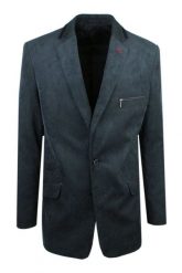 Sportowa Marynarka, Taliowana - Casino - Sztruks - Grafit. Szare garnitury męskie Casino, bez wzorów, z materiału, sportowe. Za 439.00 zł.