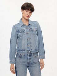 Levi's® Kurtka jeansowa Original Trucker 29945-0164 Niebieski Regular Fit. Niebieskie kurtki damskie l, bez wzorów, z bawełny, bez kaptura. Za 429.99 zł.