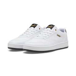 Buty Sportowe Męskie Puma Court Classic. Białe buty sportowe męskie Puma, bez wzorów, bez zapięcia. Za 283.55 zł.