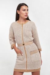 Sukienka cekinowa mini ELISABETTA FRANCHI. Sukienki damskie Elisabetta Franchi, bez wzorów, bez kołnierzyka, bez ramiączek, mini. W wyprzedaży za 1,962.35 zł.