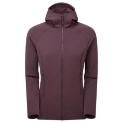 Bluza damska z kapturem Montane WoProtium Xt. Czerwone bluzy damskie Montane, l, bez wzorów, z materiału, bez ramiączek, z kapturem. Za 640.00 zł.