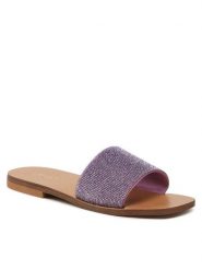 Liu Jo Klapki Saba 04 SA3147 T0380 Fioletowy. Fioletowe klapki damskie Liu Jo, bez wzorów, z tworzywa sztucznego, bez obcasa, bez zapięcia. Za 689.99 zł.