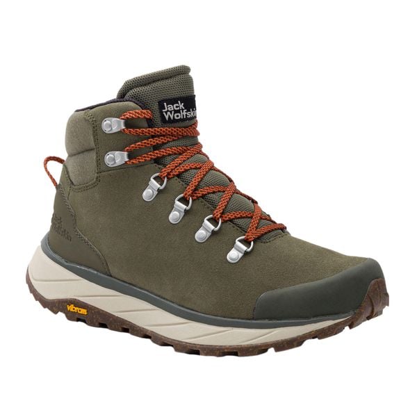 Buty trekkingowe męskie Jack Wolfskin Terraventure Urban Mid. Zielone buty zimowe męskie Jack Wolfskin, bez wzorów, bez obcasa, bez zapięcia. Za 339.99 zł.