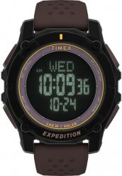 Zegarek męski Timex TW4B33800 brązowy. Brązowe zegarki męskie Timex, bez wzorów. Za 906.23 zł.