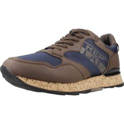 Buty REPLAY RS680089S Brązowy. Brązowe buty zimowe męskie Replay, bez wzorów, z syntetyku, bez obcasa, bez zapięcia. Za 365.99 zł.