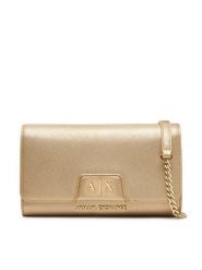 Armani Exchange Torebka XW000358 AF26570 F1020 Złoty. Żółte torebki do ręki damskie Armani Exchange, bez wzorów, ze skóry, bez dodatków. Za 429.99 zł.