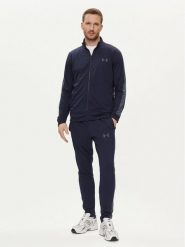 Under Armour Dres Ua Knit Track Suit 1357139-410 Granatowy Fitted Fit. Niebieskie komplety dresowe męskie Under Armour, l, bez wzorów, z dresówki. Za 259.99 zł.