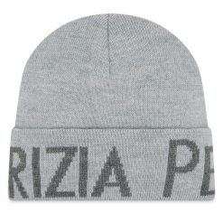 Czapka Patrizia Pepe. Szare czapki damskie Patrizia Pepe, na zimę, bez wzorów. Za 739.99 zł.
