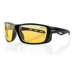 Okulary ochronne SPORT EVEREST Matt Black Ultra Light Yellow CAT.1 + ETUI. Czarne okulary przeciwsłoneczne damskie OPC. Za 179.99 zł.