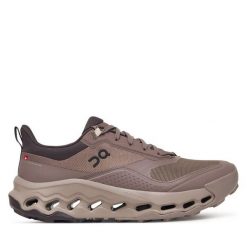Trekkingi On. Zielone buty zimowe męskie On, bez wzorów, bez obcasa, bez zapięcia. Za 809.99 zł.