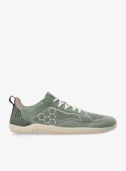 Buty outdoor Vivobarefoot Primus Lite Knit Natural. Zielone trekkingi męskie Vivobarefoot, z materiału, bez zapięcia. Za 758.99 zł.