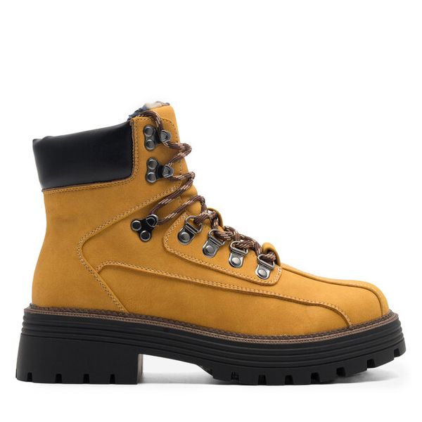 Trapery Jenny Fairy. Brązowe trapery damskie Jenny Fairy, bez zapięcia. Za 179.99 zł.