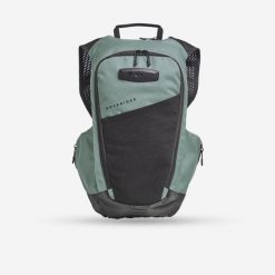 Plecak z bukłakiem na rower MTB Rockrider Expl 7 l / 2 l wody. Czarne plecaki męskie ROCKRIDER, bez wzorów, z materiału. Za 179.99 zł.