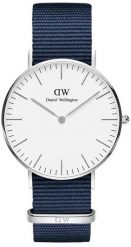 Zegarek Daniel Wellington Zegarek Męski Daniel Wellington DW00600276 Stalowy (40 mm). Szare zegarki męskie Daniel Wellington, bez wzorów, ze stali. Za 367.09 zł.