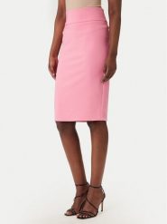 Rinascimento Spódnica ołówkowa CFC0128651003 Różowy Slim Fit. Czerwone spódnice damskie Rinascimento, m, bez wzorów, z syntetyku, ołówkowe. Za 349.99 zł.