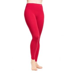 LEGINSY EXTREME WOOL LE11130 DAMSKIE-RASPBERRY xl. Czerwone spodnie sportowe damskie Brubeck, bez wzorów, sportowe, trekkingowe. Za 267.00 zł.