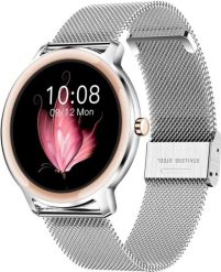 Smartwatch Rubicon RNBE66 Srebrny (RNBE66SIBX05AX). Szare zegarki smartwatch Rubicon, bez wzorów. Za 159.00 zł.