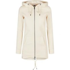 Bluza damska z kapturem Urban Classics-Duże rozmiary. Białe bluzy damskie Urban Classics, na zimę, bez wzorów, bez ramiączek, z kapturem. Za 261.80 zł.