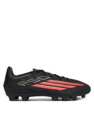 Adidas Buty do piłki nożnej F50 Club Firm Ground / Multi Ground JR9055 Czarny. Czarne buty sportowe męskie Adidas, bez wzorów, z materiału, bez zapięcia. Za 259.99 zł.