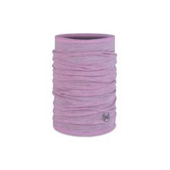 Komin chusta wielofunkcyjna z wełny merino lightweight. Fioletowe szaliki męskie Buff, bez wzorów, z wełny. Za 108.00 zł.