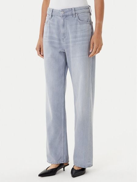 BOSS Jeansy Crossroad 50545119 Szary Boyfriend Fit. Szare jeansy damskie Boss, bez wzorów, z bawełny. Za 569.00 zł.