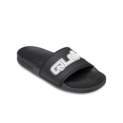 Sandały wsuwane RIVI Czarny Mężczyźni. Czarne sandały męskie Quiksilver, na lato, bez wzorów, z gumy, bez zapięcia. Za 129.99 zł.