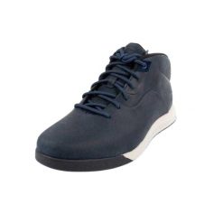 Męskie Skórzane Buty Sportowe. Niebieskie buty sportowe męskie Timberland, bez wzorów, bez zapięcia. Za 722.99 zł.