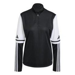 Damska bluza dresowa adidas Squadra25. Białe bluzy damskie Adidas, na zimę, bez wzorów, z dresówki, bez ramiączek, bez kaptura. Za 131.99 zł.