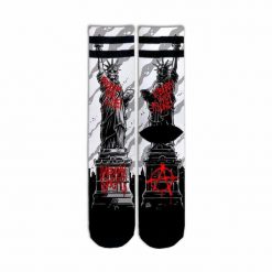 Skarpety Calze American Skarpety Wolność to Kłamstwo. Skarpety męskie AMERICAN SOCKS, bez wzorów. Za 101.48 zł.