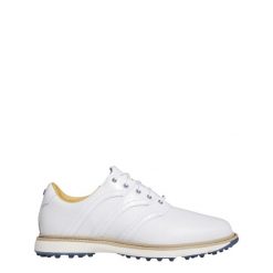 Buty MC Z-Traxion Spikeless Golf. Białe swetry męskie Adidas, bez wzorów, bez kołnierzyka, bez ramiączek. W wyprzedaży za 547.50 zł.